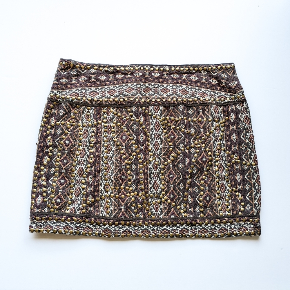 NWT Embellished Mini Skirt